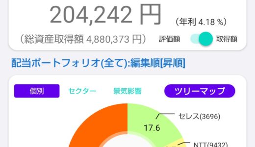 配当金と株主優待で家計を助ける！株ポートフォリオ公開（2026.7.24）