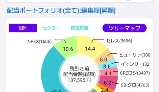 配当金と株主優待で家計を助ける！株ポートフォリオ公開（2026.8.10）